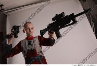 DENISA WITH TWO GUNS 2